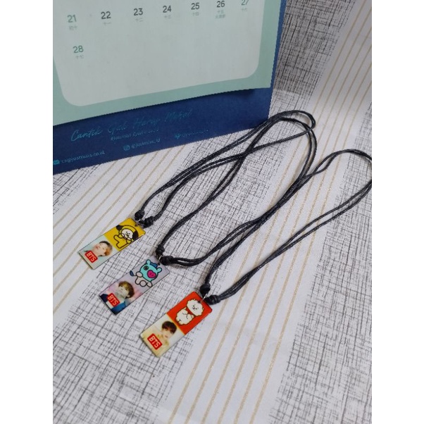 Kalung Tali BTS BT21 - Kalung BTS Anak