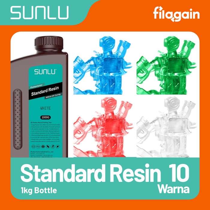 Sunlu Standard Resin / 1kg / 3D Print Resin