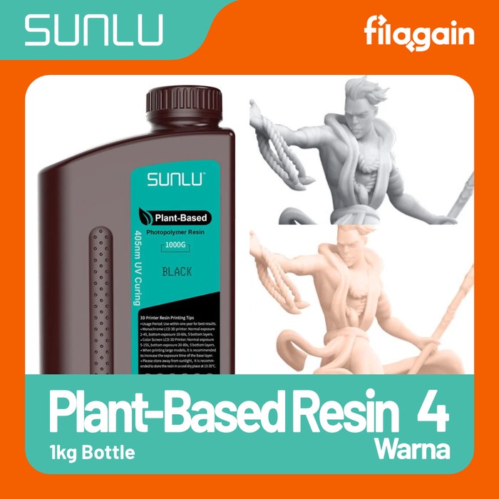 Sunlu Plant-Based Resin / 1kg / 3D Print Resin