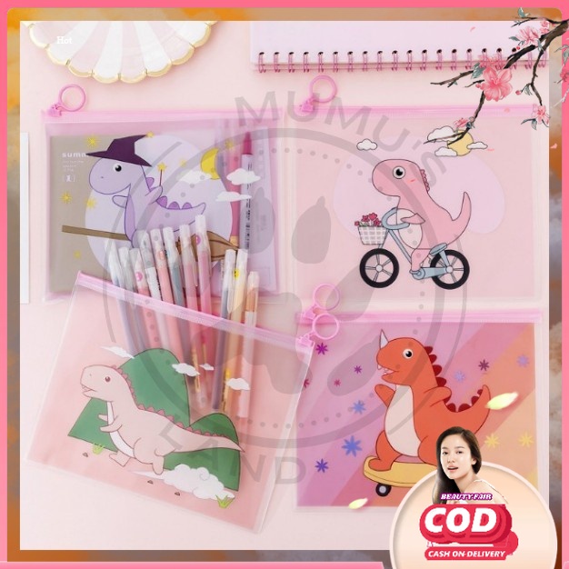 

[BF] ZIPPER BAG TRANSPARAN DINOSAURUS MOTIF KARAKTER LUCU TEMPAT PENSIL POUCH ZIP LOCK KOREA / TEMPAT PENSIL ZIPLOCK MURAH