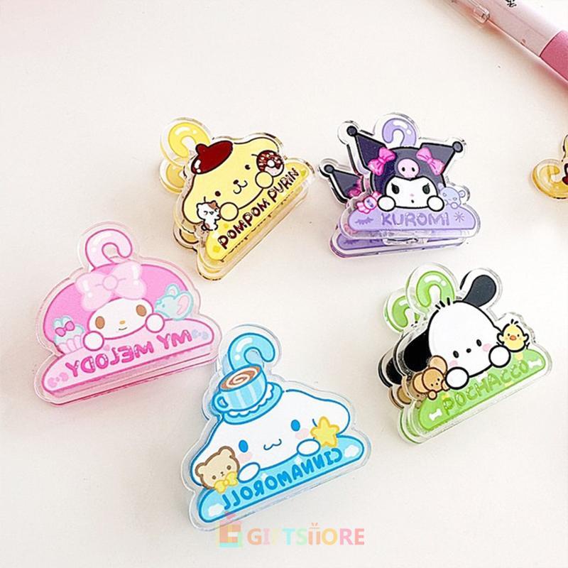 

COD✨Klip Penjepit Kertas Sanrio Klip Buku Materi Lucu Klip Multifungsi Kartun Siswa Sudut Buku Alat Tulis Folder Tiket Alat Tulis-GS