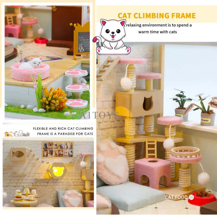 Dollhouse rumah rumahan barbie sylvanian roleplay rumah boneka DRM - hospital