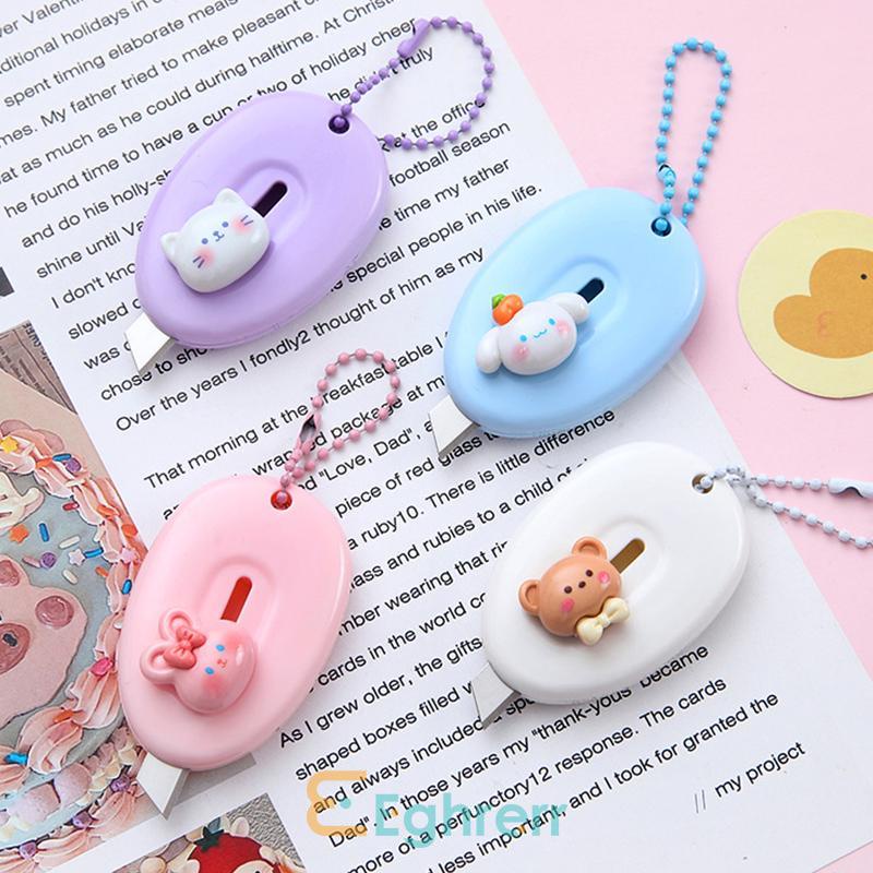 

✨EG-Cutter Mini Cloud Shape Sanrio Cutter Kecil For School And Art Safety Cutter Cutter Mini Lucu-Eghrerr