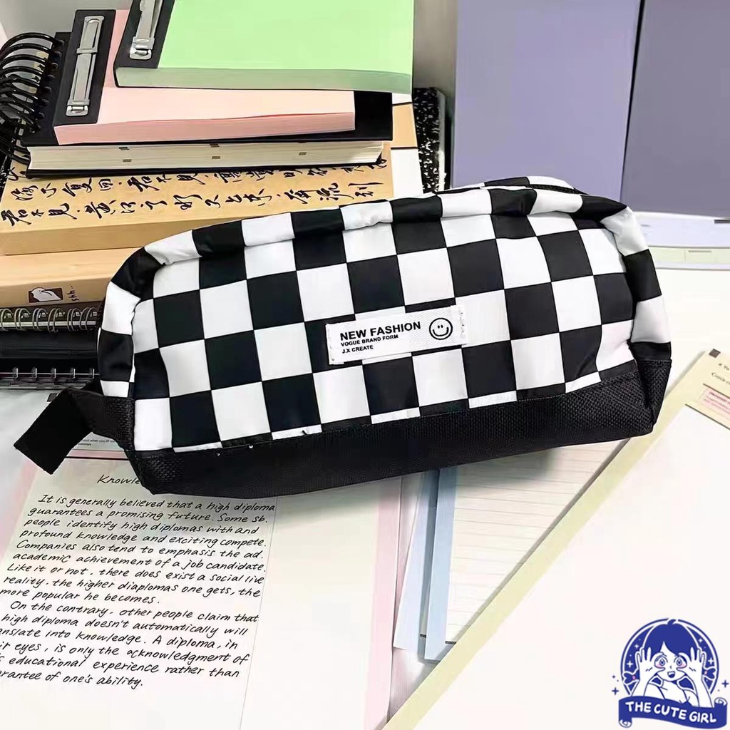 

Kotak Pensil/Tempat Pensil/Pouch/ Zipper Pencil Case Pouch Pensil Tempat Alat Tulis Kotak Pensil - Stazionario