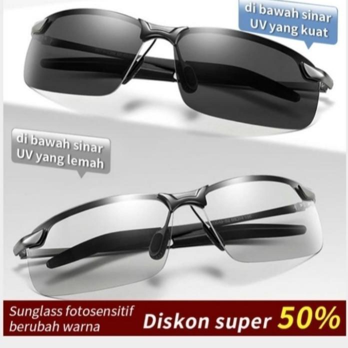 EL POLARIZED / KACAMATA ANTI SILAU PHOTOCHROMIC POLARIZED PREMIUM TFID Top Banget 181