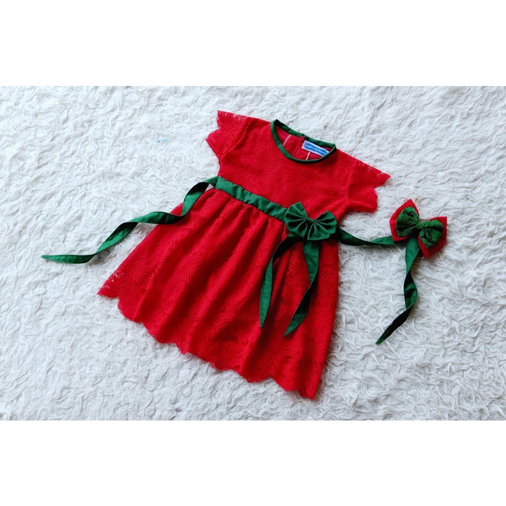 Dress Natal | Dress anak | Baju natal | Dress Eqie Natal | Dress anak perempuan | Baju cantik