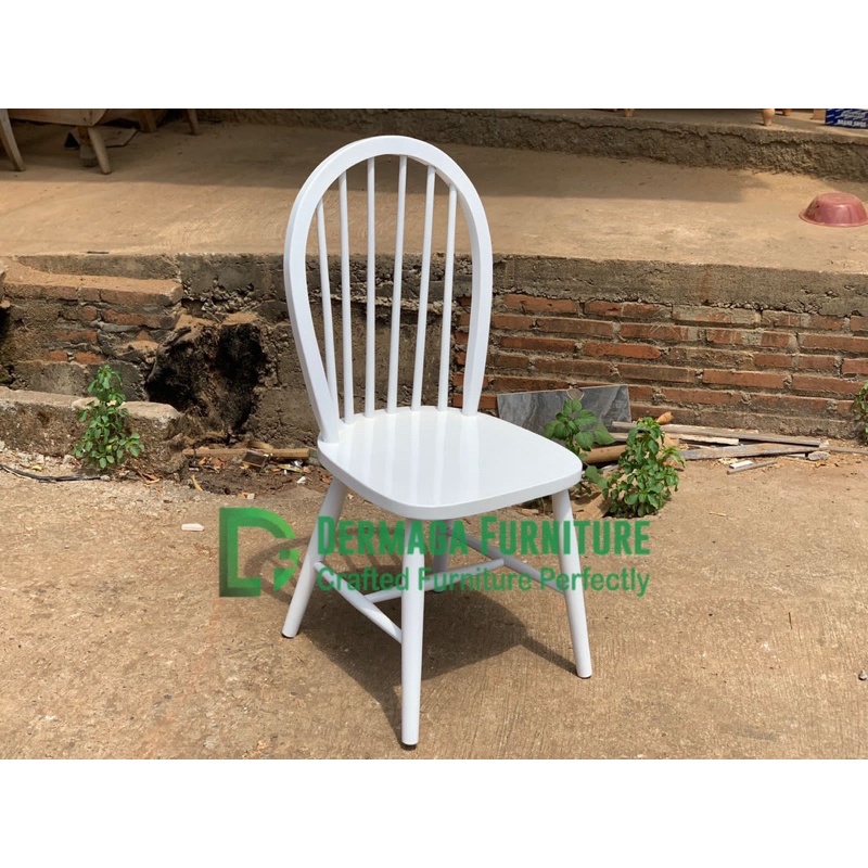 PRE ORDER KURSI BALON KAYU MAHONI FINISHING DUCO PUTIH SIAP PAKAI DEKORASI PELAMINAN KEKINIAN MEWAH 