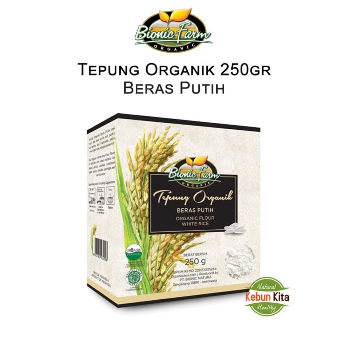 

BEST SELLER Tepung Beras Putih Organik 250gr ( Organic Flour )