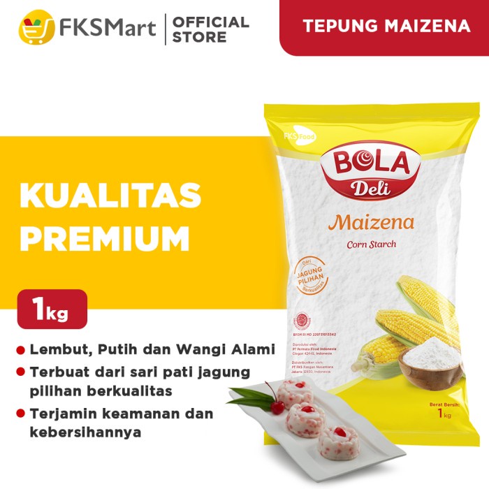 

BEST SELLER Bola Deli Tepung Maizena 1 kg