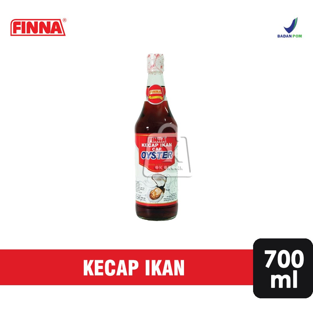 

Kecap Ikan Cap OYSTER Finna / Pichai Fish Sauce (Botol kaca 700 ml)
