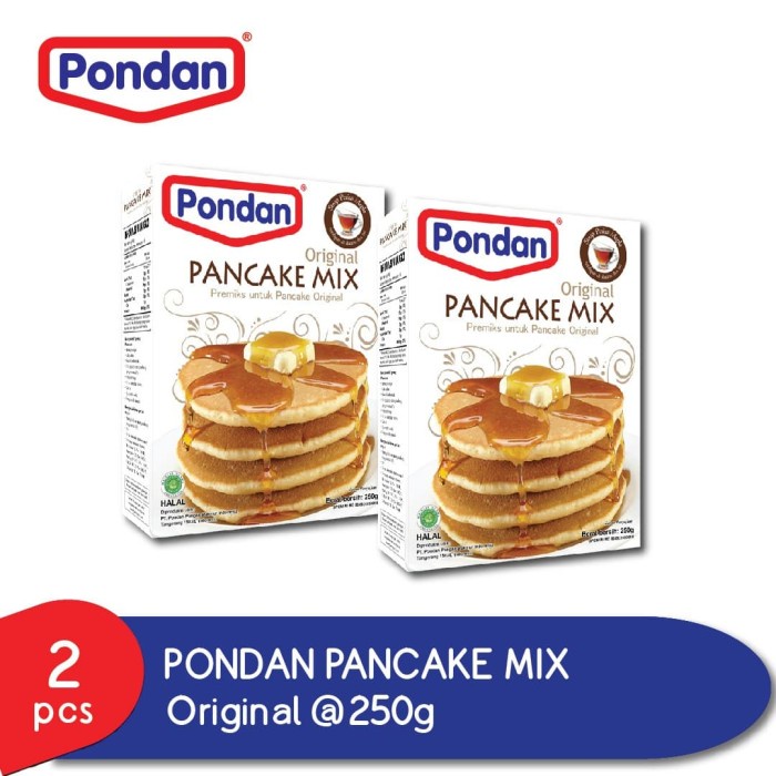 

BEST SELLER Pondan Pancake Original (2box)