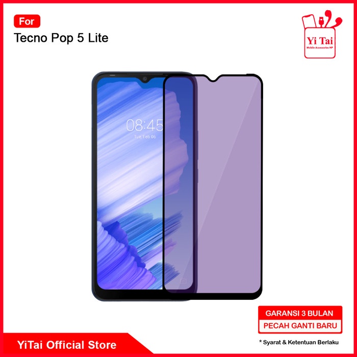 YI TAI - Tempered Glass Blue Light Tecno Pop 5 Lite