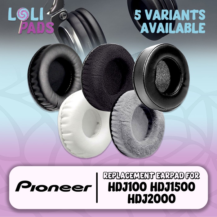 Busa Earpad Pioneer HDJ1000 HDJ2000 HDJ1500 HDJ 1000 HDJ 2000 HDJ 1500