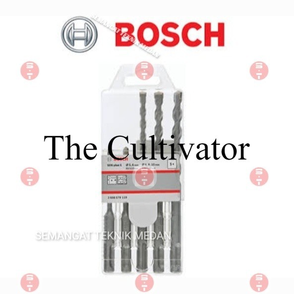 Terbaik MATA BOR BETON SDS PLUS 1 5pcs 5mm 6mm 8mm 10mm BOSCH SET 2608579119 BGK560
