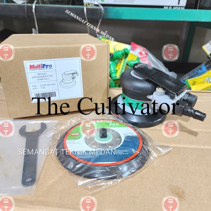 Terbaik AIR ORBITAL ALAT AMPLAS SANDER BULAT ORBITAL ANGIN 5" MULTIPRO MP4451 BGK560