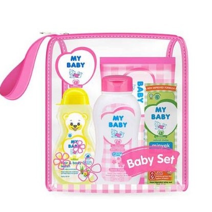 My Baby Gift Set Mini / Paket My Baby isi 4 item