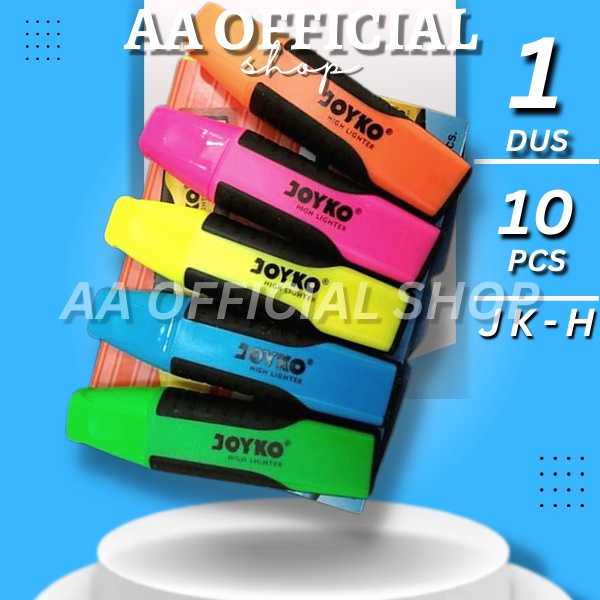 

1pc Joyko Highlighter Penanda Berwarna/pastel color