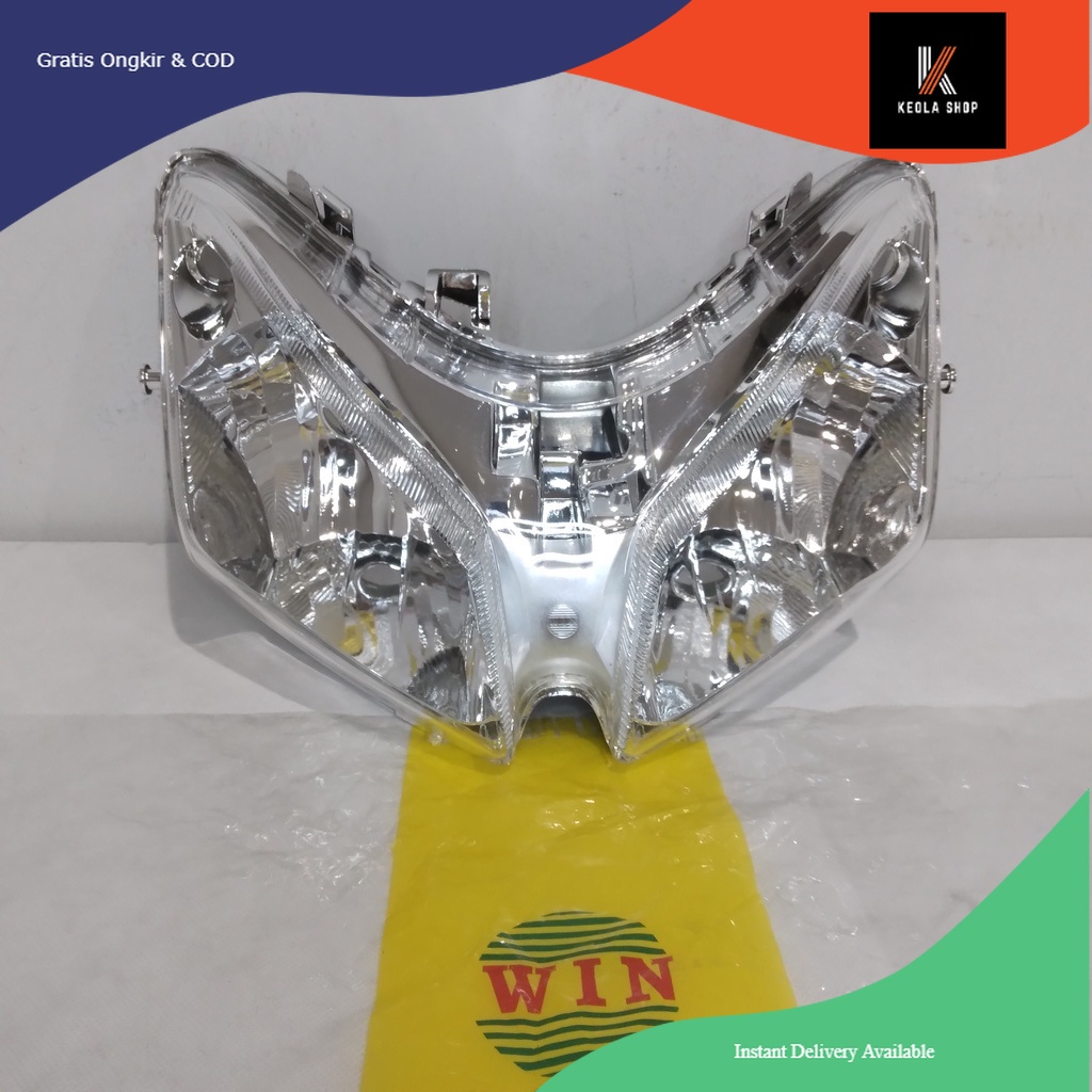 Lampu Depan Vario 110 Karbu 2008 2009 2010 | reflektor headlamp WIN | refektor head lamp motor karbu