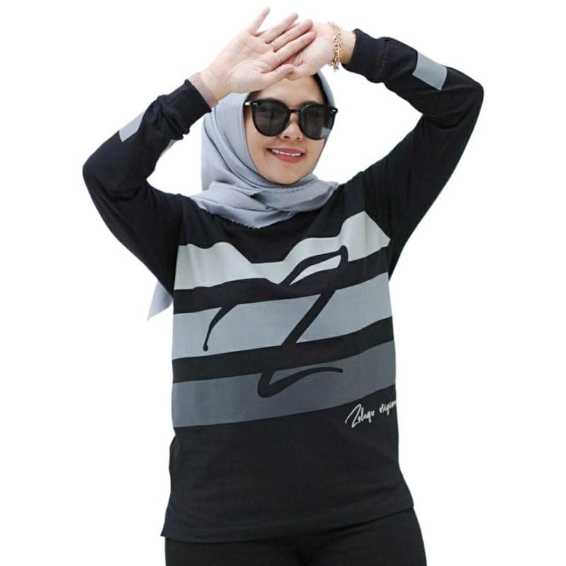 Zolaqu Original Cotton Combed 24s PREMIUM / Kaos Wanita Lengan Panjang Zolaqu Lengan Panjang (COD)