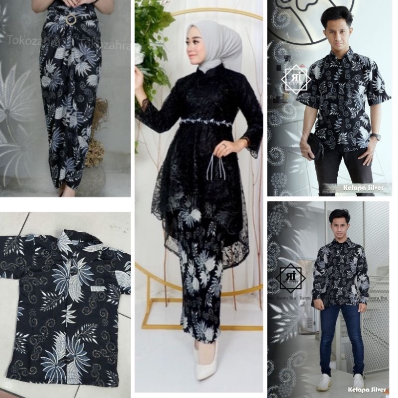N.K--> KAPELAN SUAMI ISTRI COUPLE KEBAYA AURORA LESTY KEBAYA MODERN K KEBAYA LESTI KEMEJA BATIK HITA