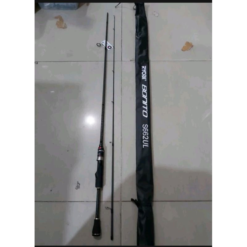 Joran Ryobi Bonito 662 ul joran ultralight ul 2-6