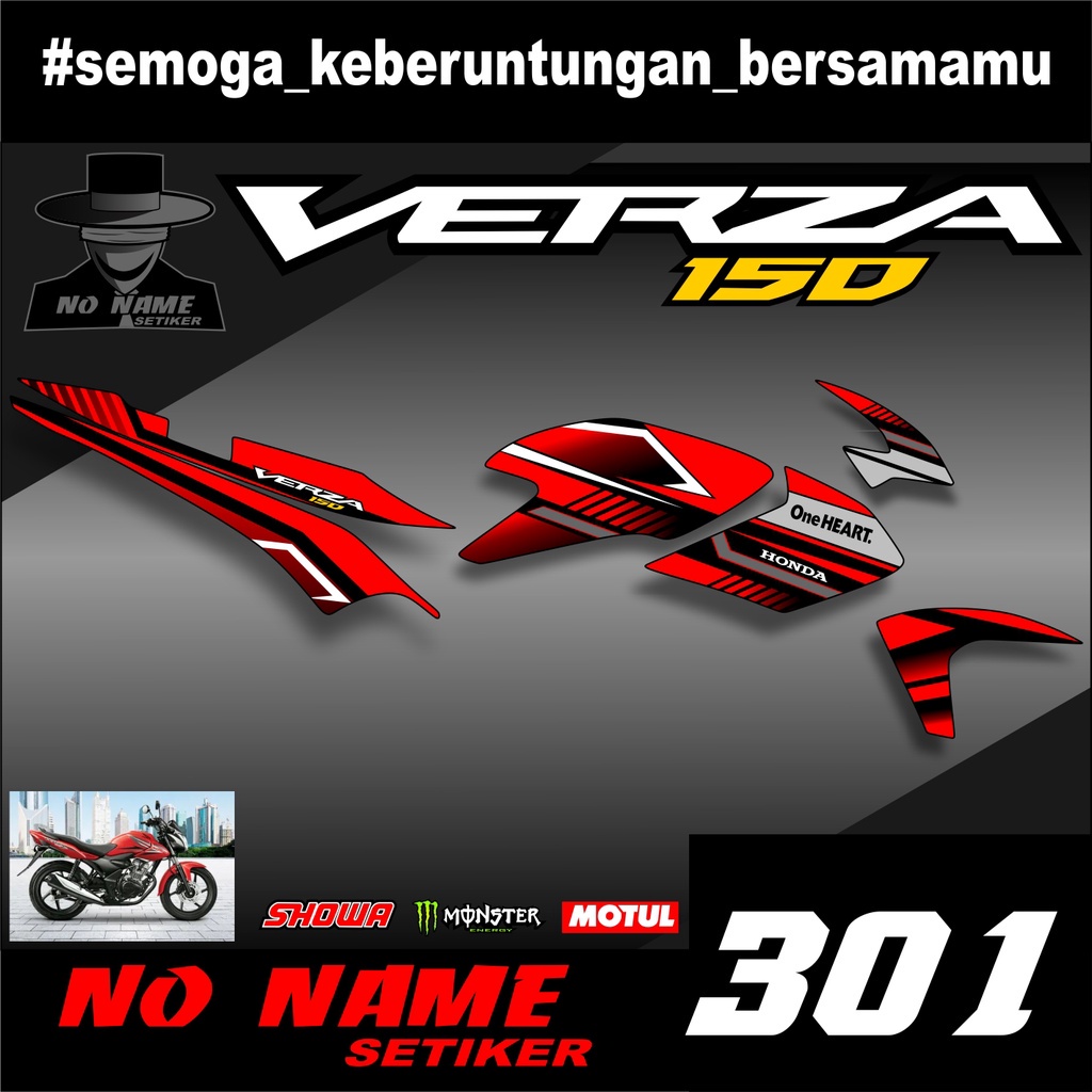 Striping Variasi Verza(301) / Decal Verza / Variasi Verza