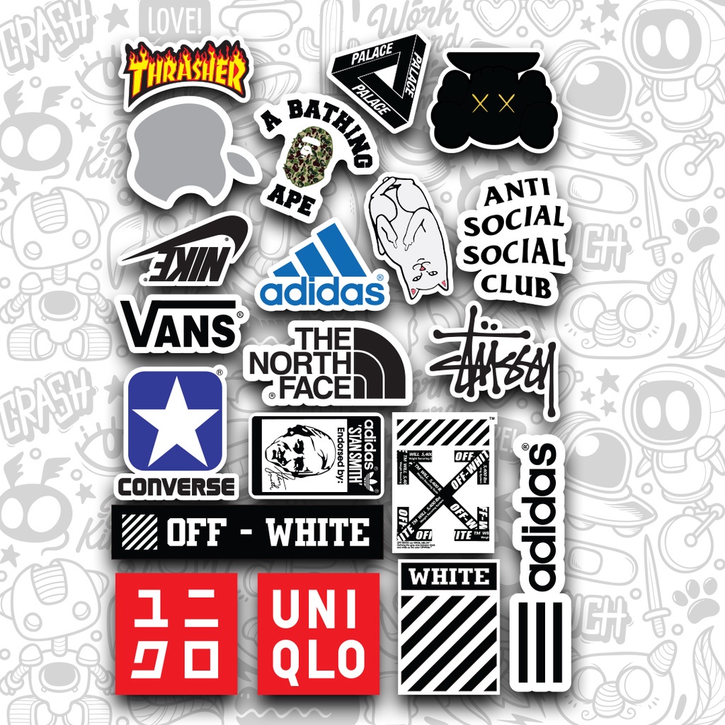 

Sticker Case Pack Hype Series 1| STIKER AESTHETIC LAPTOP, AKSESORIS HP, ANTI AIR, MOTIF,HELM,TUMBLER