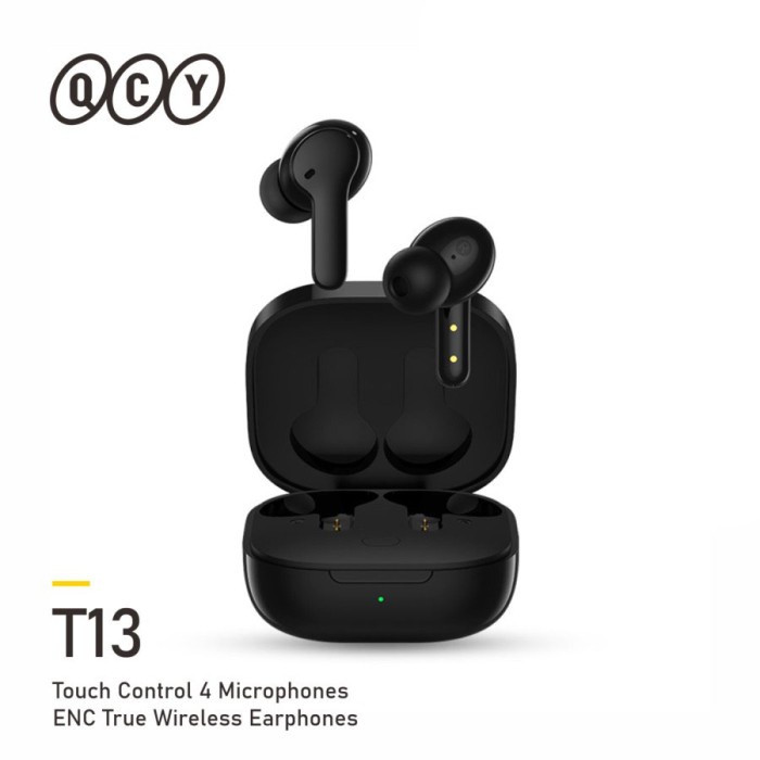 QCY T13 TWS Wireless Earphone - Black - T13