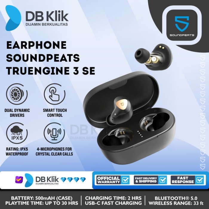 TWS SOUNDPEATS True Engine 3 SE - TWS SOUNDPEATS Truengine 3SE