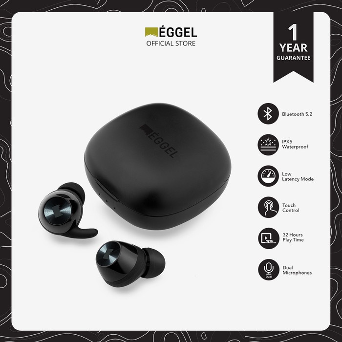 Eggel Energy Buds Pro AptX TWS Bluetooth Earphone with Gaming Mode