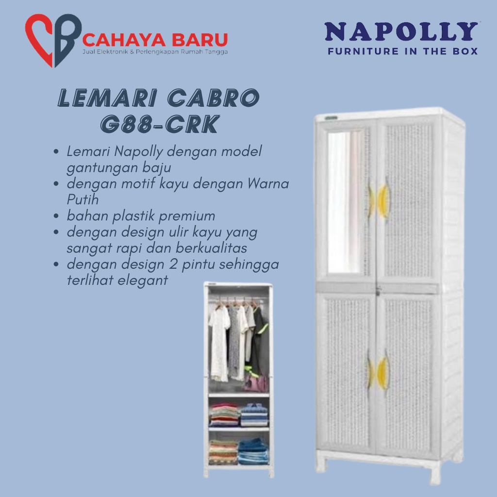LEMARI NAPOLLY CABRO G88-CRK
