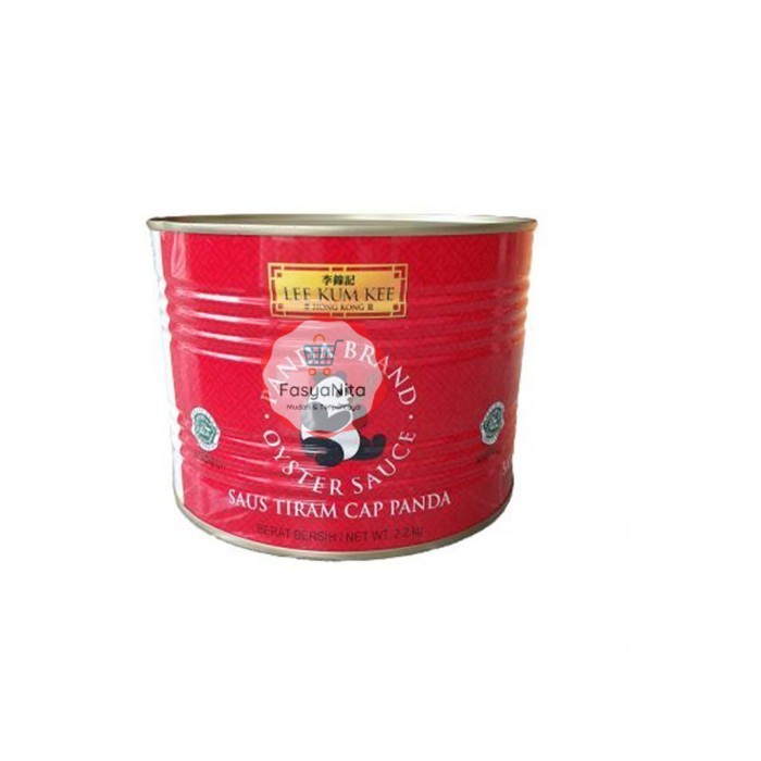 

lee kum kee panda oyster sauce / saus tiram cap panda kaleng 2.2 kg - FasyAnita Mart Denpasar