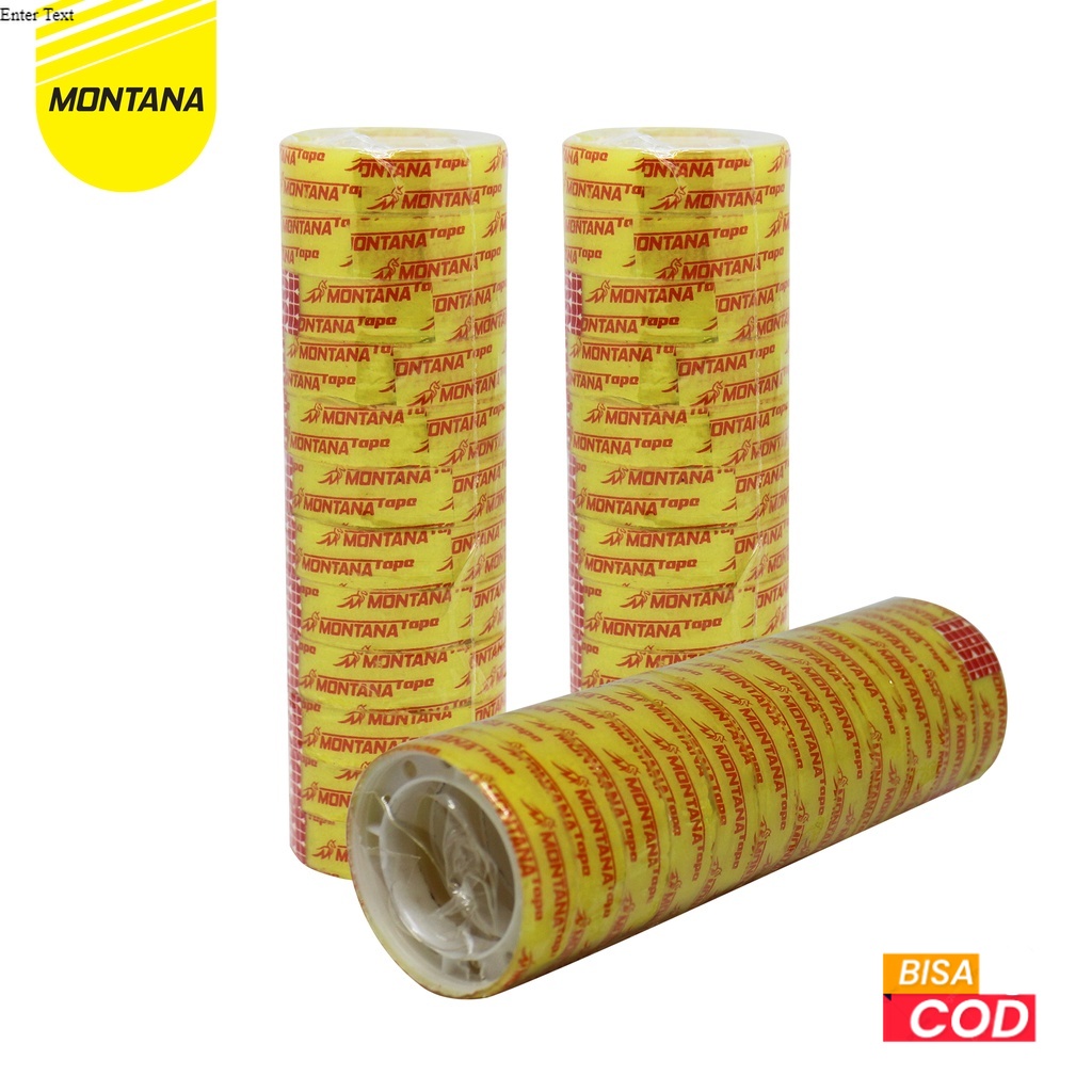 

6pcs Isolasi Kado 12mm x 3yard Stationery Tape Pita Perekat Selotip MT-12AA