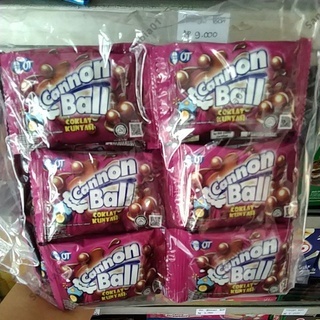 

Cannon Ball Coklat Kunyah Per Pack Renceng