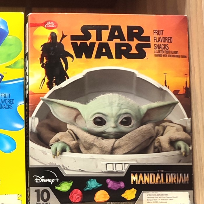 

Betty Crocker Star Warsfruit Flavoured Sanck 10's 226Gr Impor