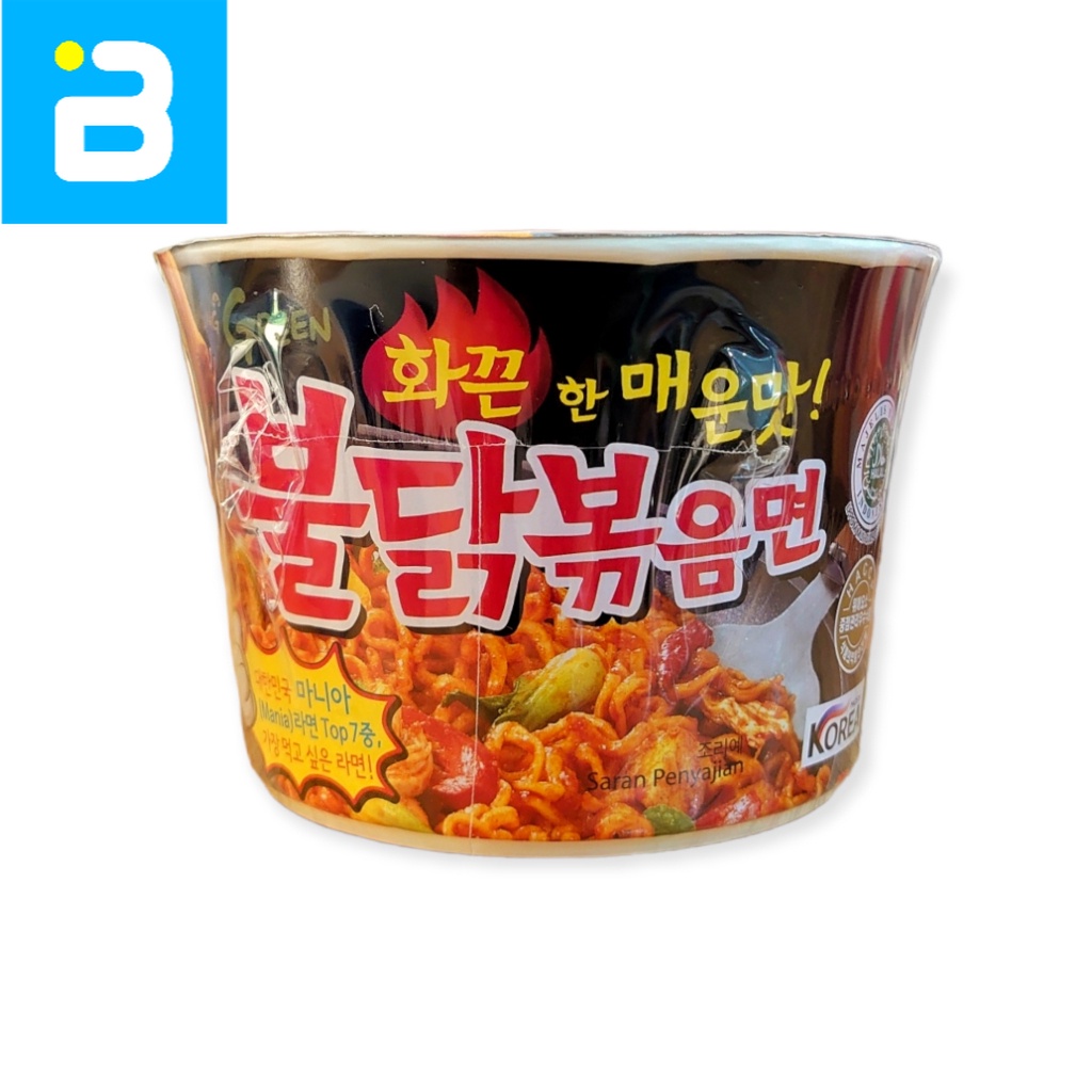 

Samyang Green Rasa Ayam Pedas Cup 105 G