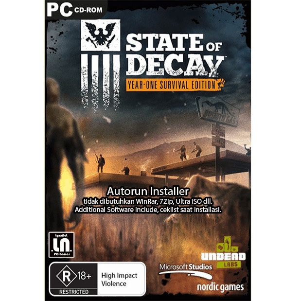 State of Decay - Year One Survival Edition - PC  Game Adv Surv  - LINK DOWNLOAD - GAME LAPTOP - GAME
