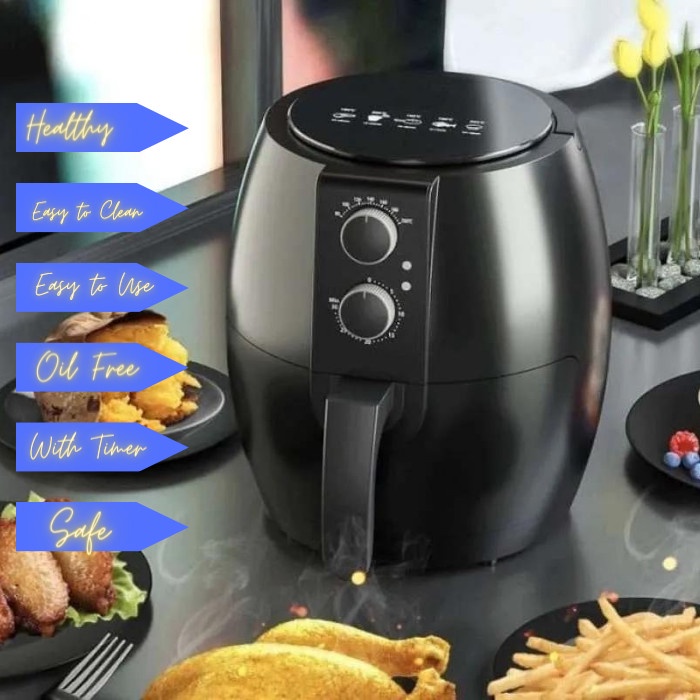 Air Fryer 4,5L Panci listrik pengorengan tanpa minyak goreng