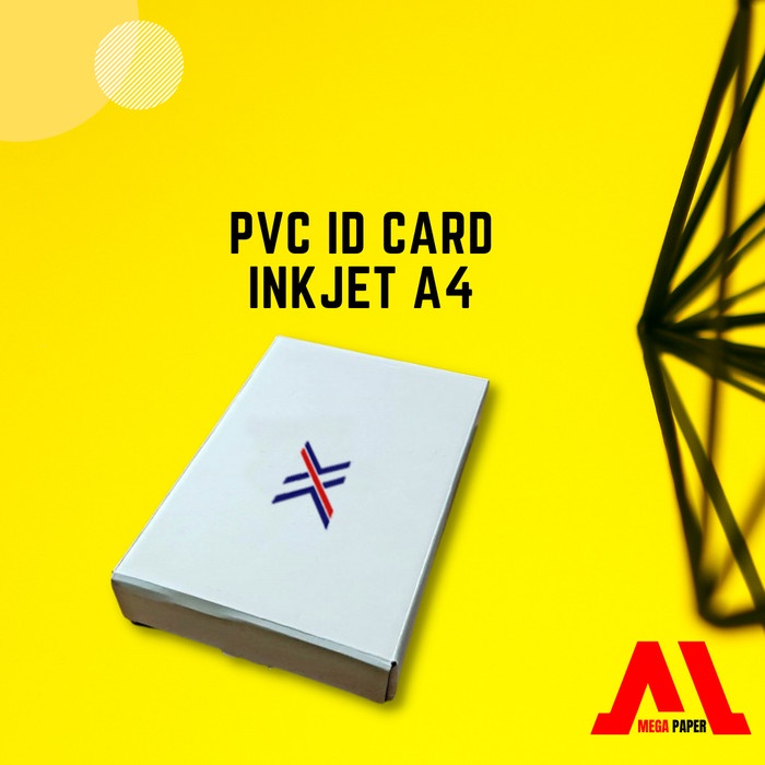 

Bahan PVC ID CARD INKJET A4 | Bahan Name Tag