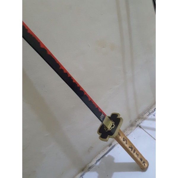 Termurah Katana Kayu Yoriichi Tsugikuni kimetsu no yaiba demon slayer