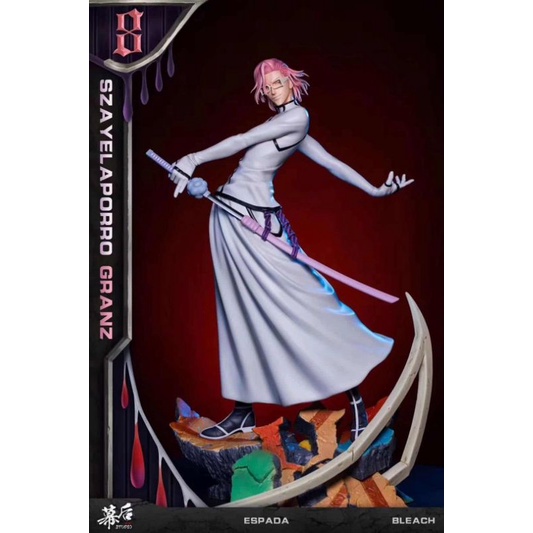 Katana kayu Szayelaporro Granz Anime bleach