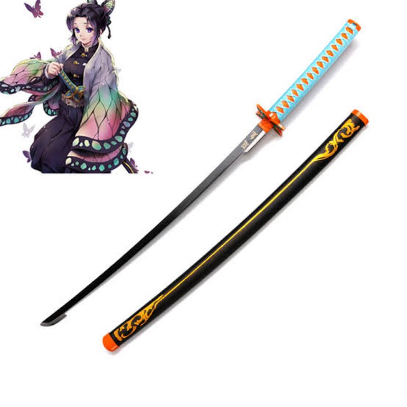 ( READY ) TERBAIK Katana kayu Shinobu kocho Kimetsu no yaiba demon slayer
