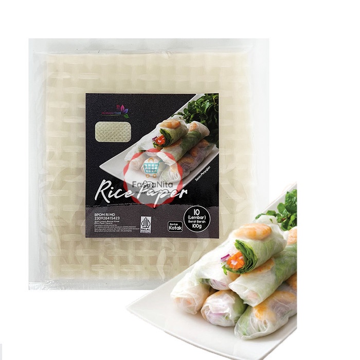 

Rice paper Kulit Lumpia Vietnam Spring Roll Banh Trang 10 20 lembar