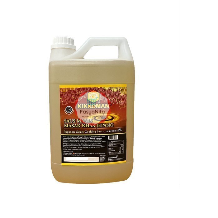 

Kikkoman Jerigen 2 liter Saus Korea Saos Takoyaki Gochujang Soy Sauce - Mirin
