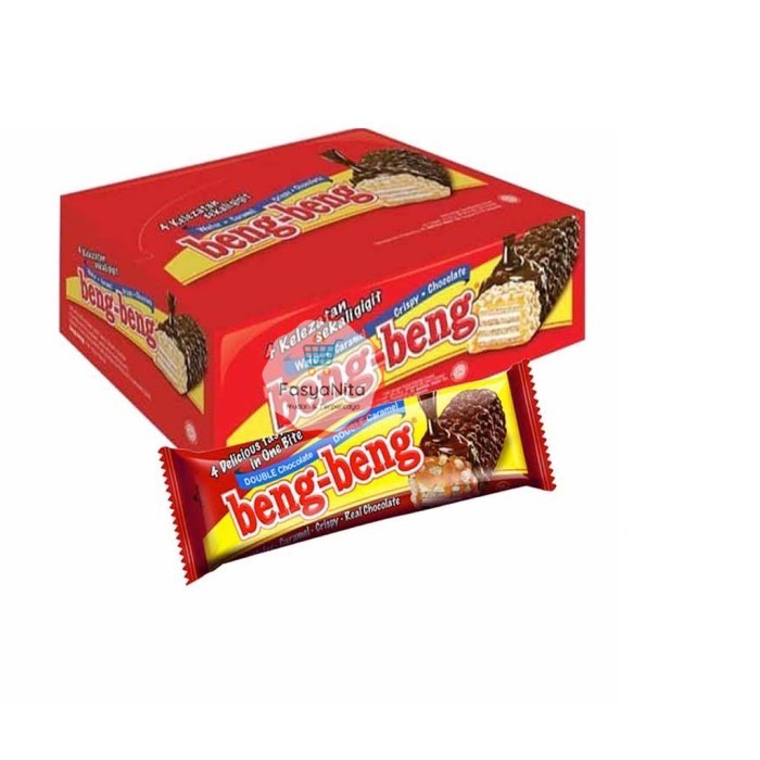 

Biskuit Beng Beng Wafer Cokelat Crispy Caramel box isi 17 - FasyAnita Mart Denpasar