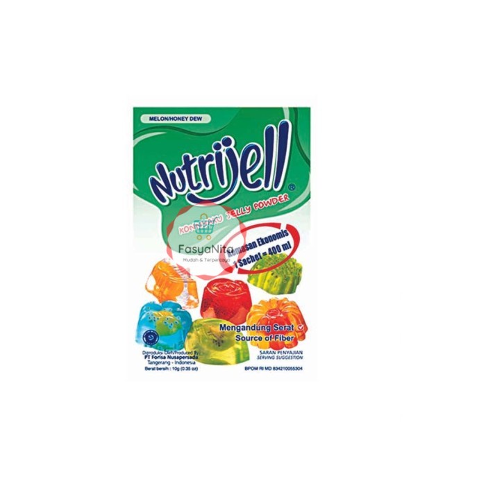 

Nutrijell Melon 10 gr - FasyAnita Mart Denpasar