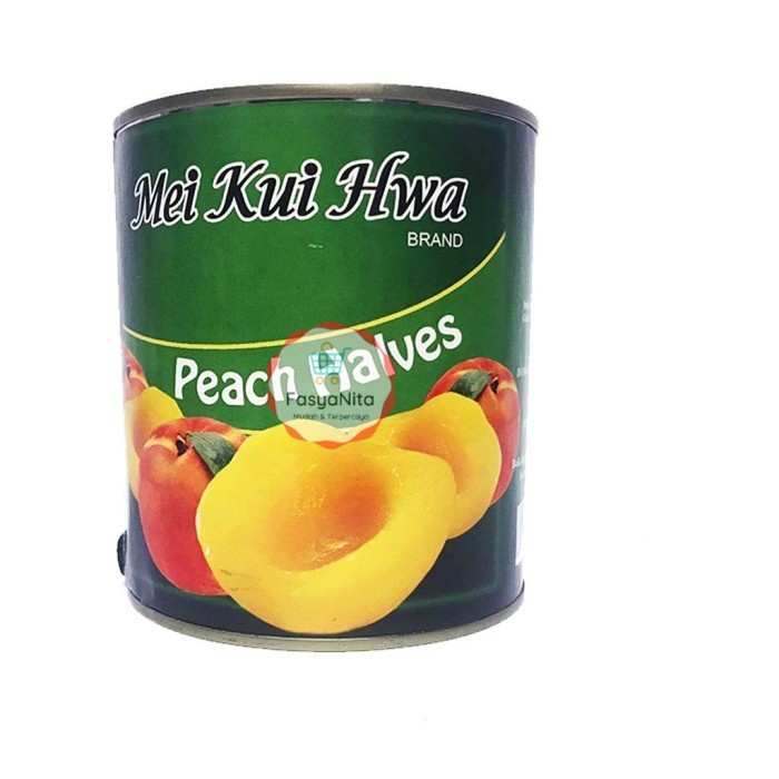 

PEACH IN HALVES (Buah Peach dalam Syrup) MEI KUI HWA 825g - FasyAnita Mart Denpasar