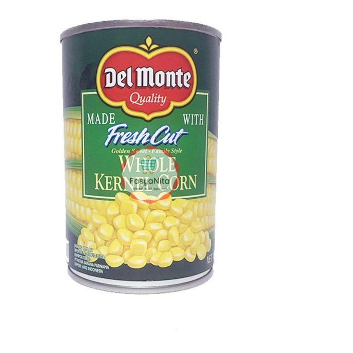 

Delmonte Jagung Kaleng / Fresh Cut Whole Kernel Corn 420gr - FasyAnita Mart Denpasar