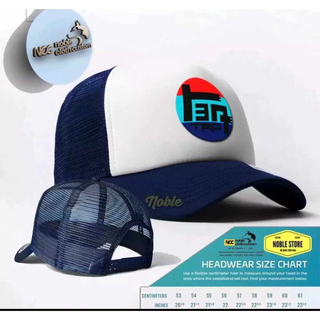 Topi Pria Jaring Truker Toyota Jepang COD