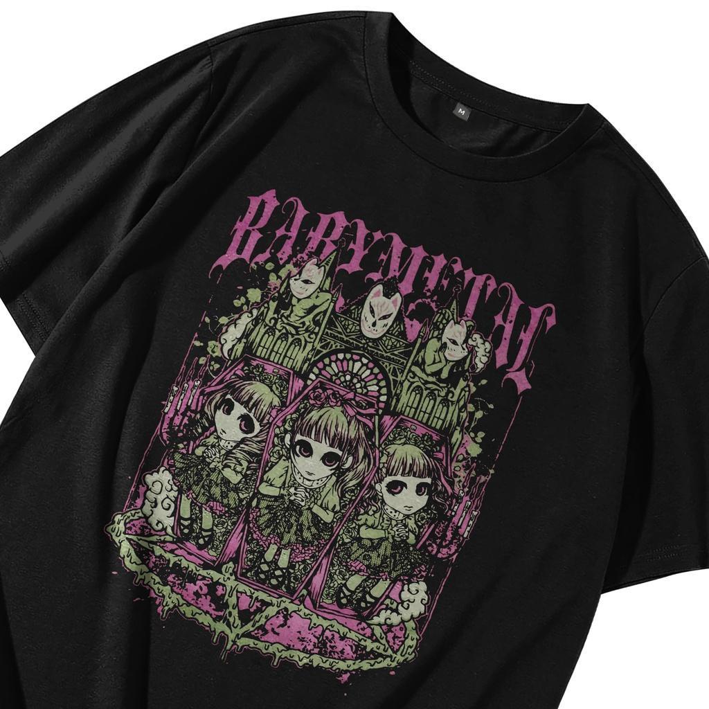 Blessed Society - Kaos Baby Metal / Babymetal T shirt  / Baju Baby Metal / Kaos Babymetal / T shirt 
